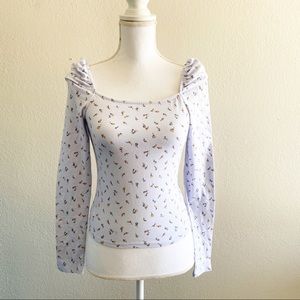 2/$10 New Wild Fable Floral Top Small